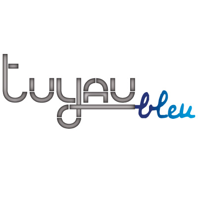 logo tuyau bleu