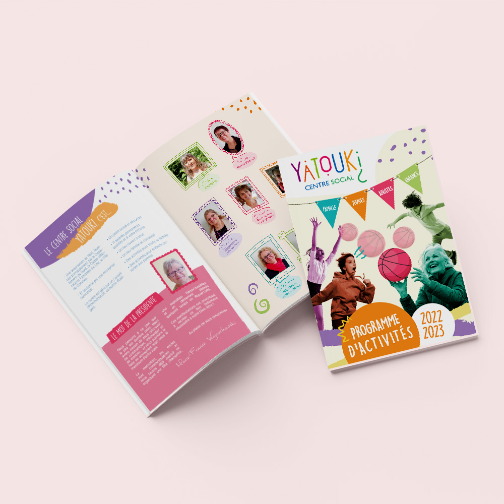 Brochure pour le Centre Social Yatouki