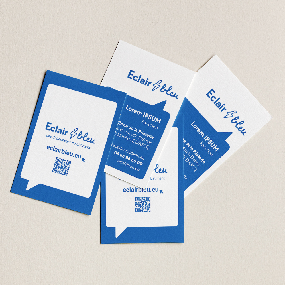 You are currently viewing Eclair Bleu – carte de visite