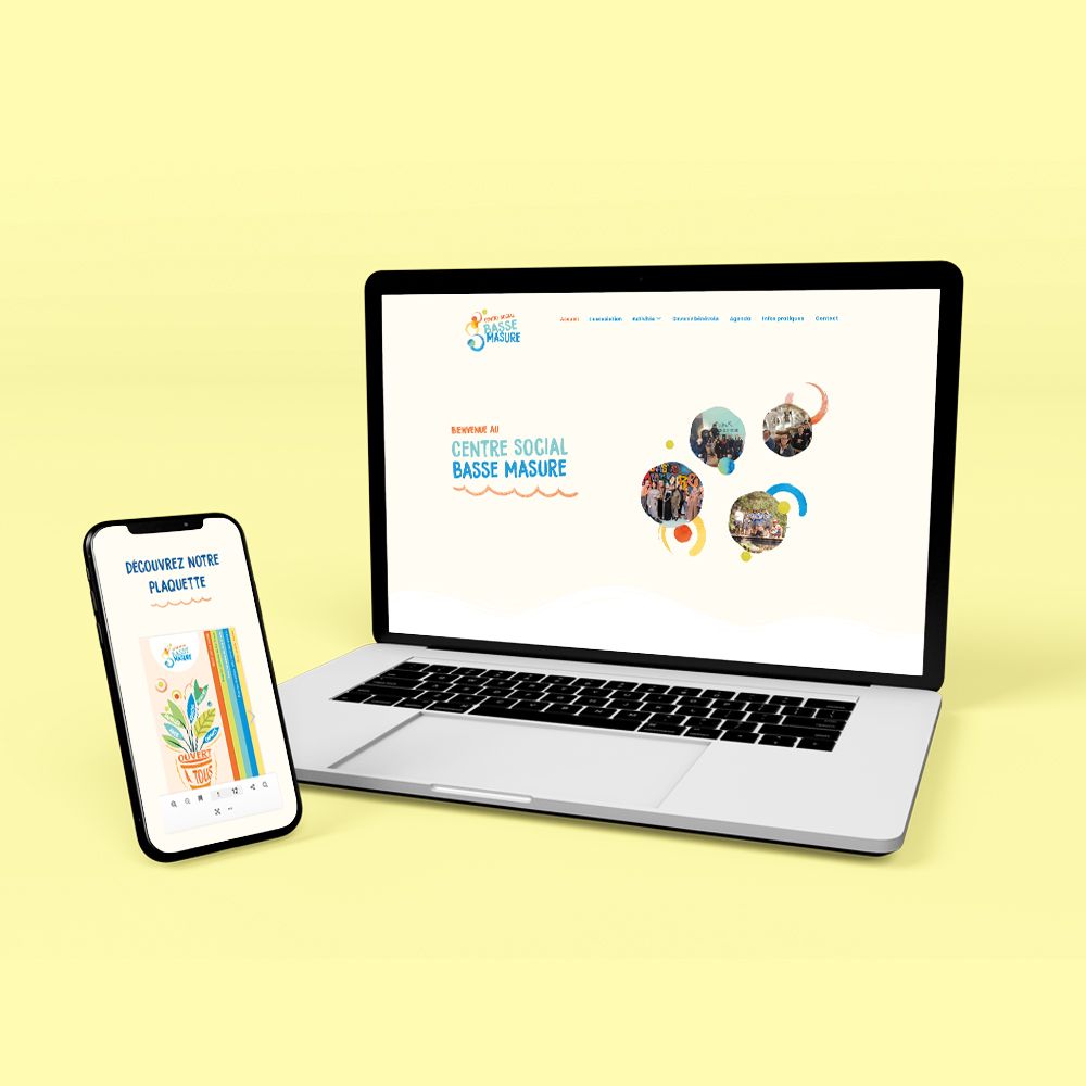 Site vitrine pour Basse Masure